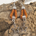Boucles d’oreilles en liège Etoila EssenTerra