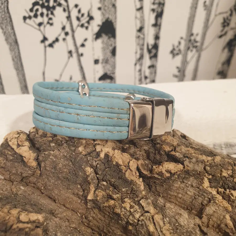 zoom sur fermoir acier inoxydable