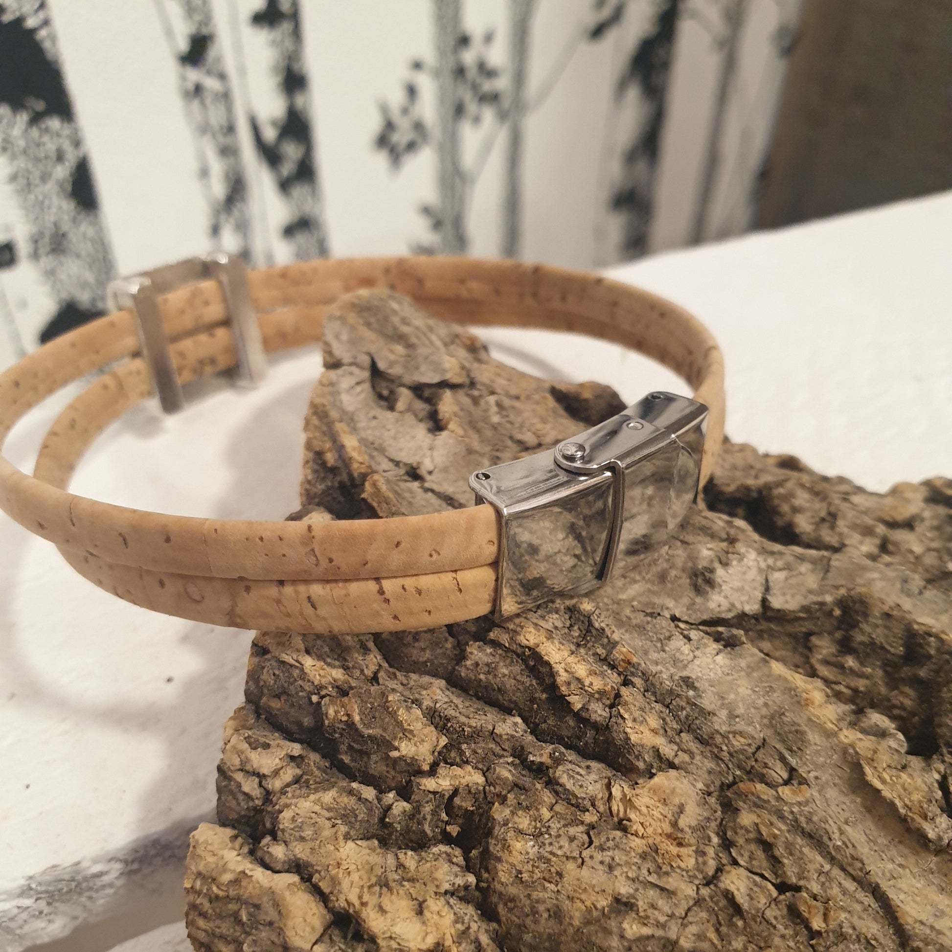 Parure de bijoux en liège Carmen EssenTerra