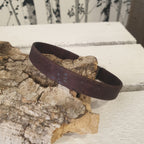Bracelet vegan fait-main alsace - unisexe - vue de devant