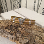 Bracelet Eléa en liège avec éléphant