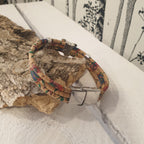 Bracelet Eléa en liège avec éléphant