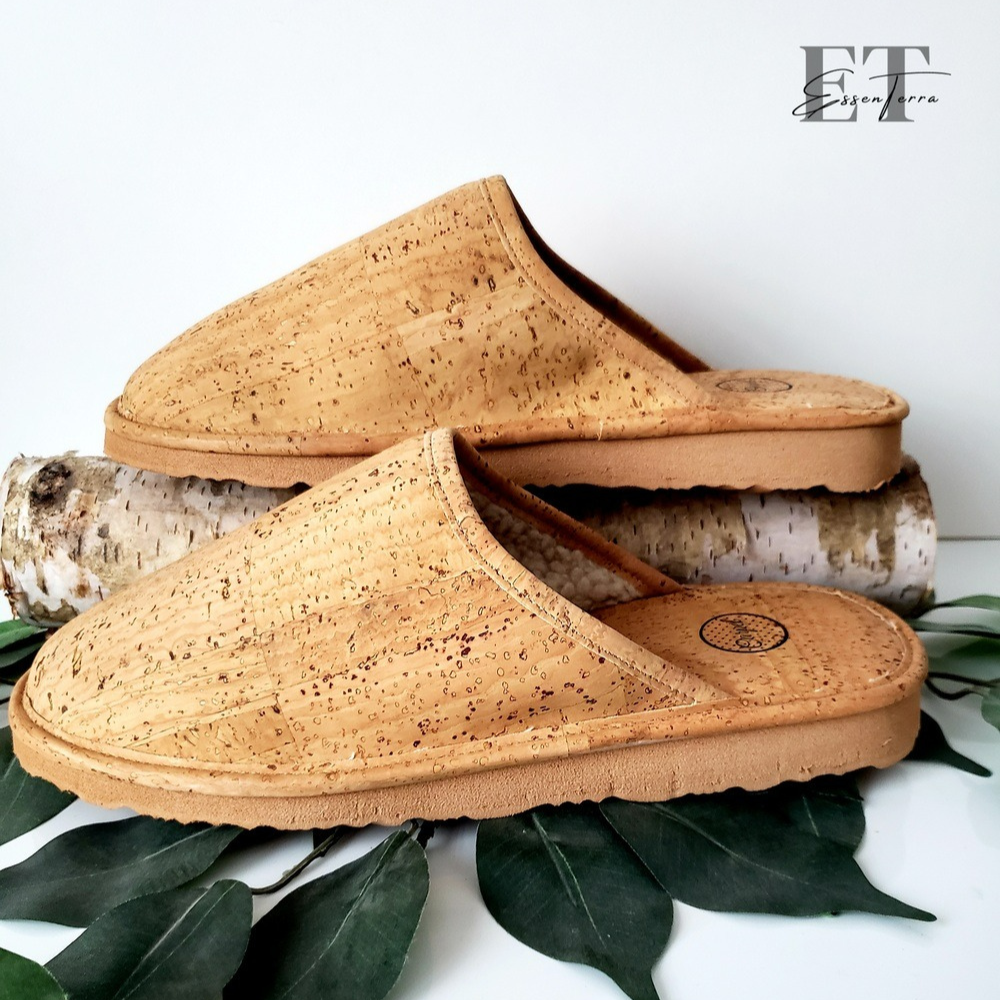 Chaussons en liège Léo