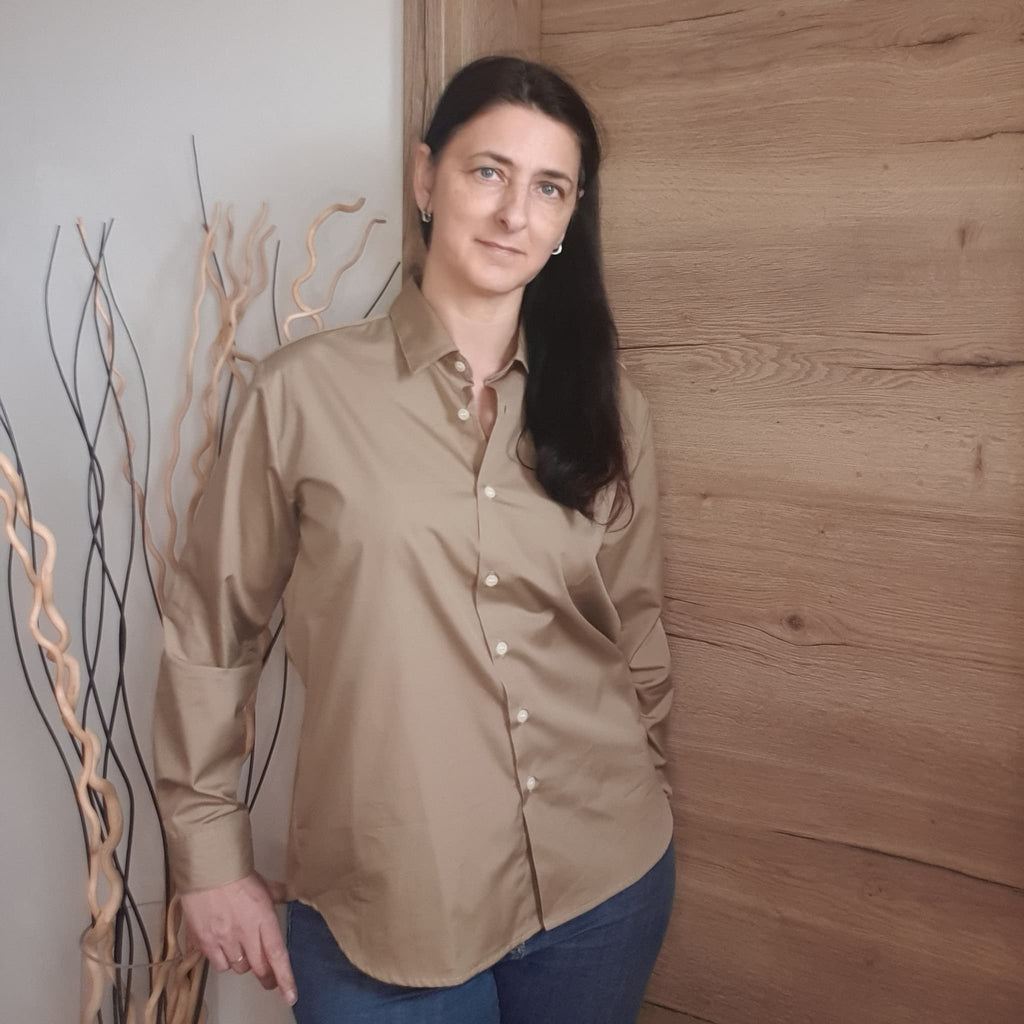 Chemise upcyclée made in portugal - love by md