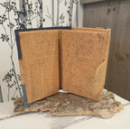 Intérieur du portefeuille Elva Bleu avec rangements cartes