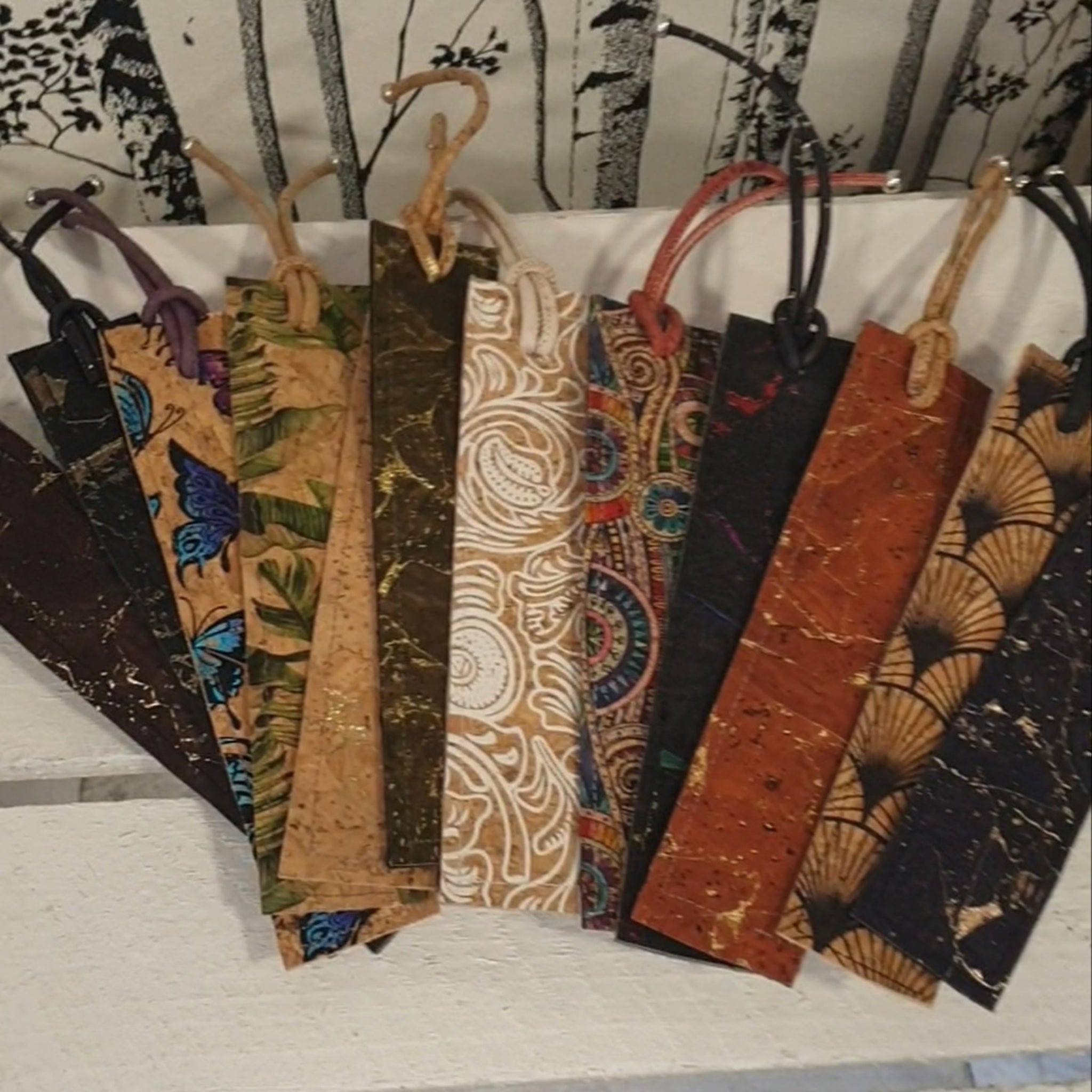 Marque-page en liège Lila EssenTerra