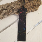 MARQUE PAGE EN LIEGE LILA NOIR COLORE