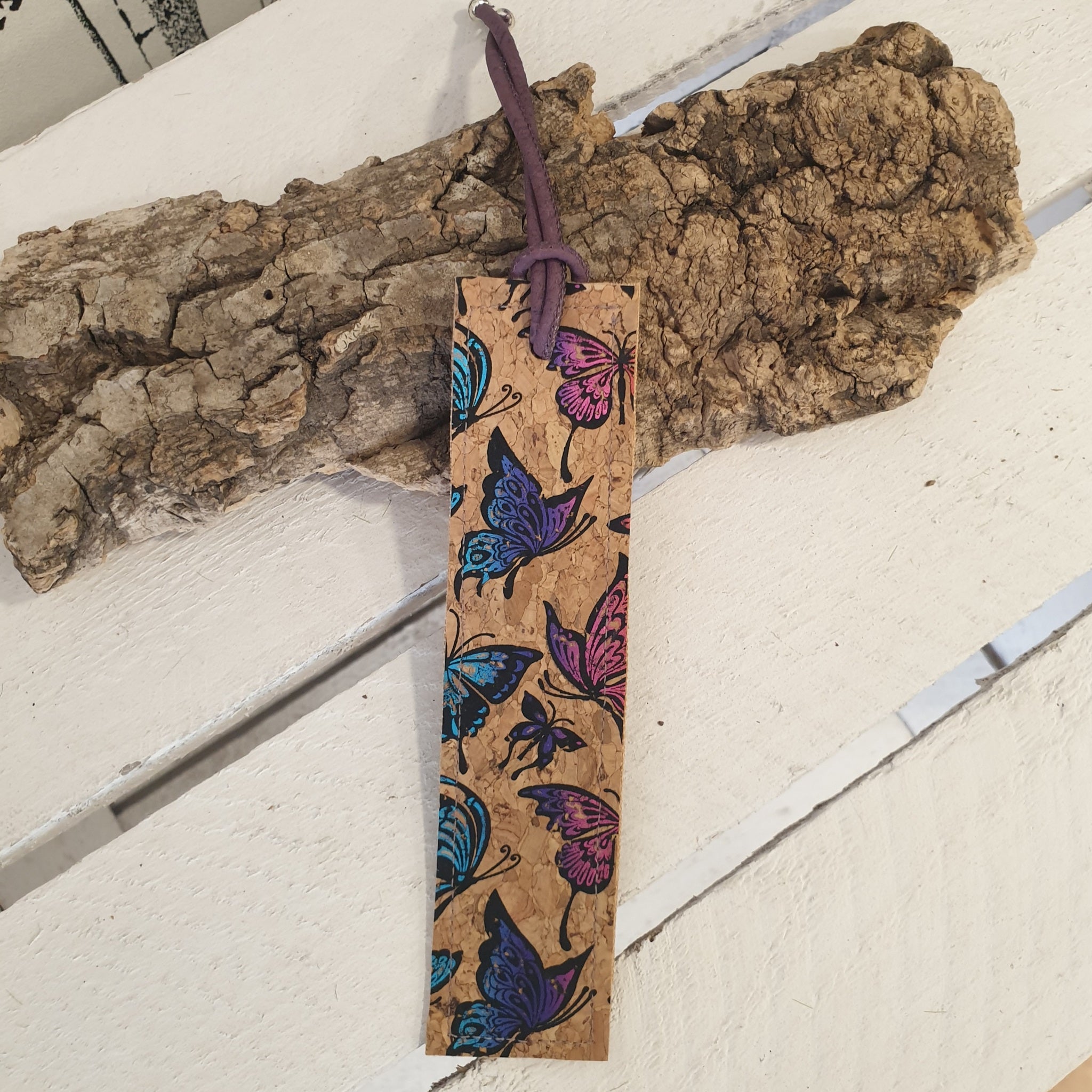 Marque-page en liège Lila EssenTerra