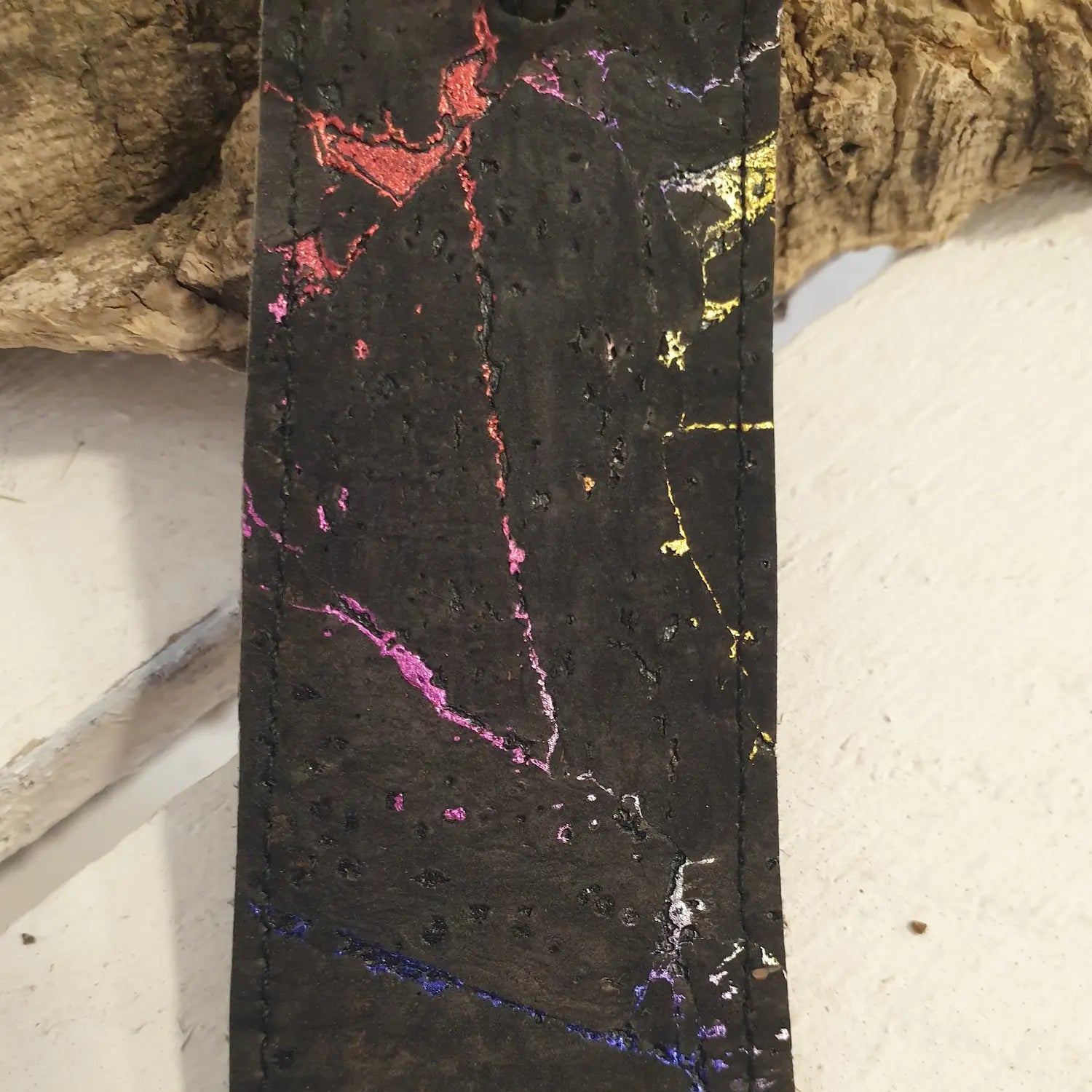 MARQUE PAGE NOIR COLORE LILA LIEGE