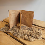 Porte-cartes liège naturel - fabrication portugal - vue intérieure