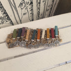 portes-cles en liege arbre de vie - creation artisanale - vue d'ensemble