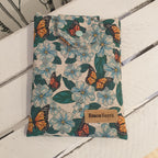 Pochette à livre - fait-main alsace - vue de devant 