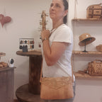 Sac bandoulière en liège Tiago EssenTerra