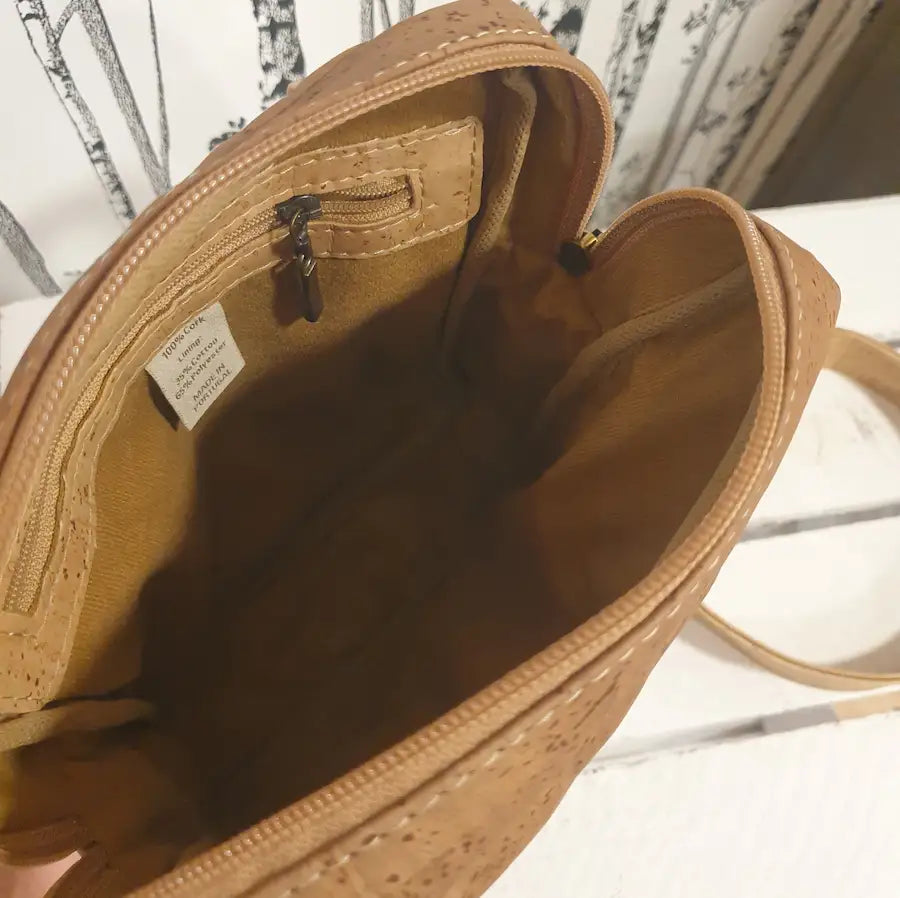 VUE INTERIEUR SAC BANDOULIERE ALEO