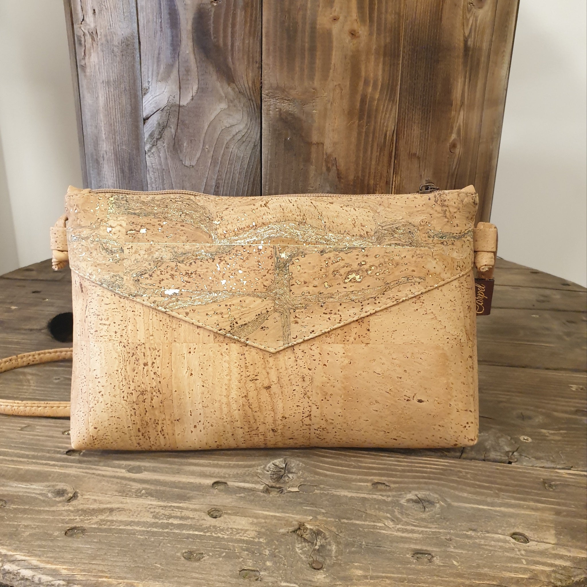 Sac bandoulière en liège Tiago EssenTerra