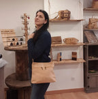 Intérieur du sac Ambre avec compartiment zippé PORTE