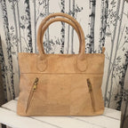 Sac à main Mélodie en liège naturel avec anses