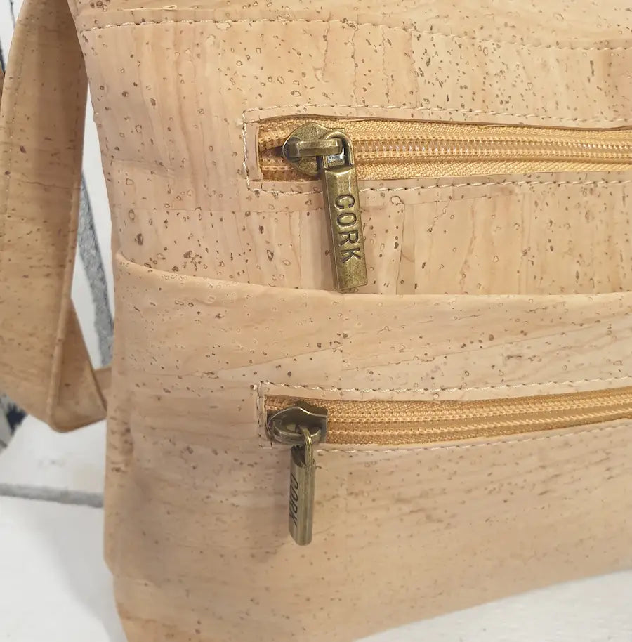 Sac bandoulière Ambre en liège naturel