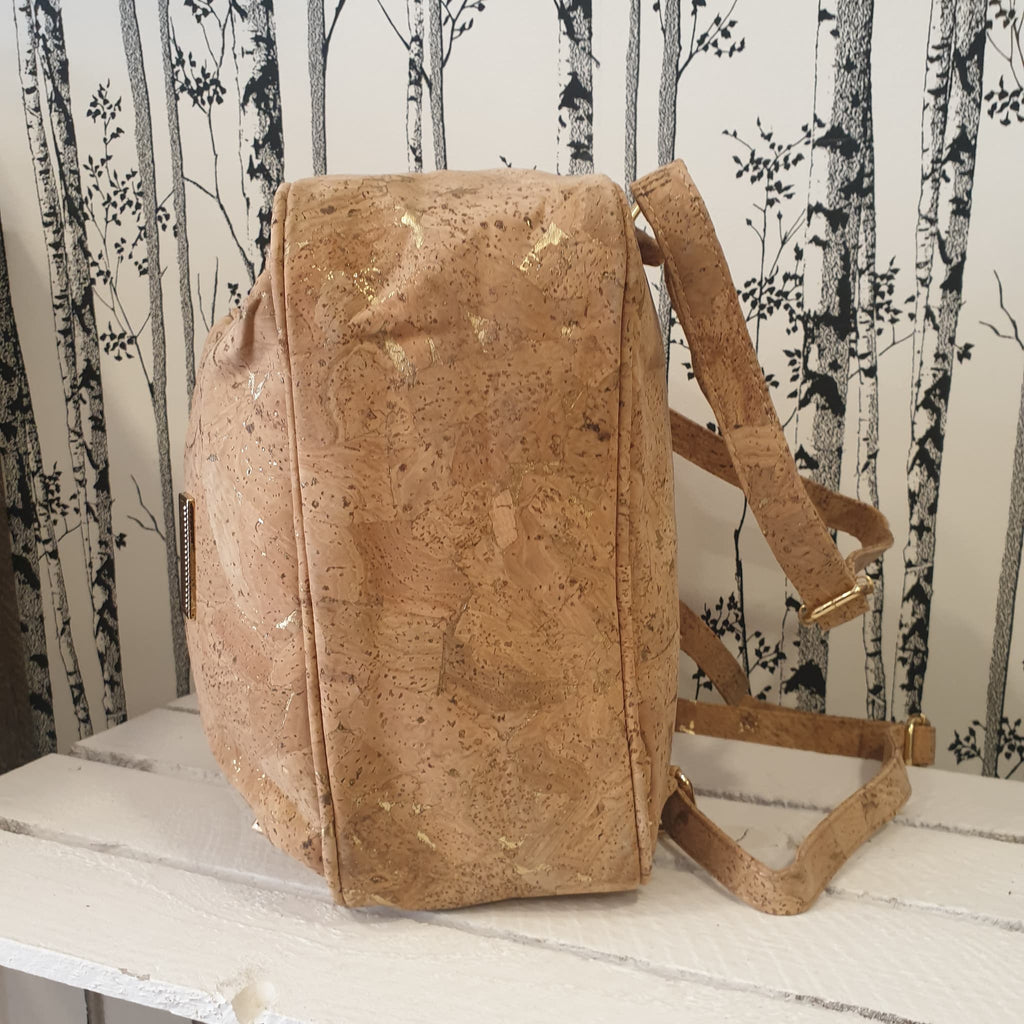 Sac à dos liège - vue de dessous