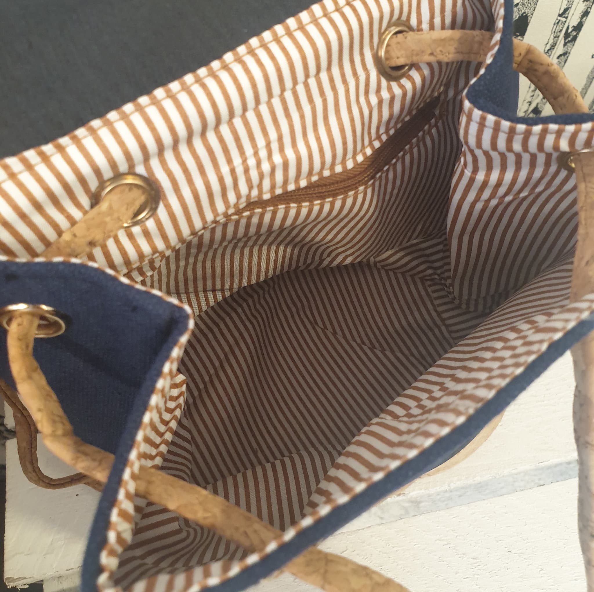 Intérieur sac à dos liège portugal