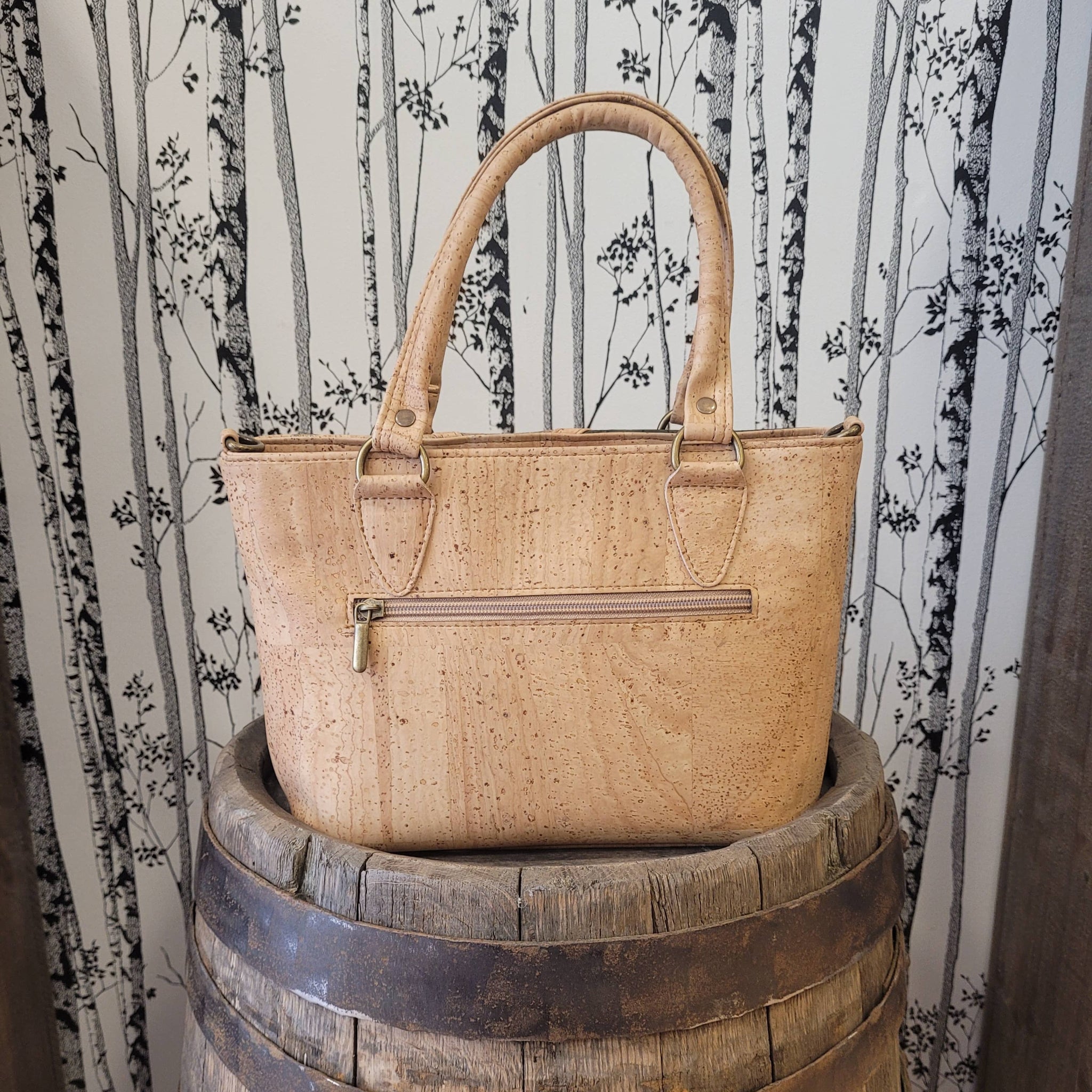 Sac à main vegan - vue de derrière