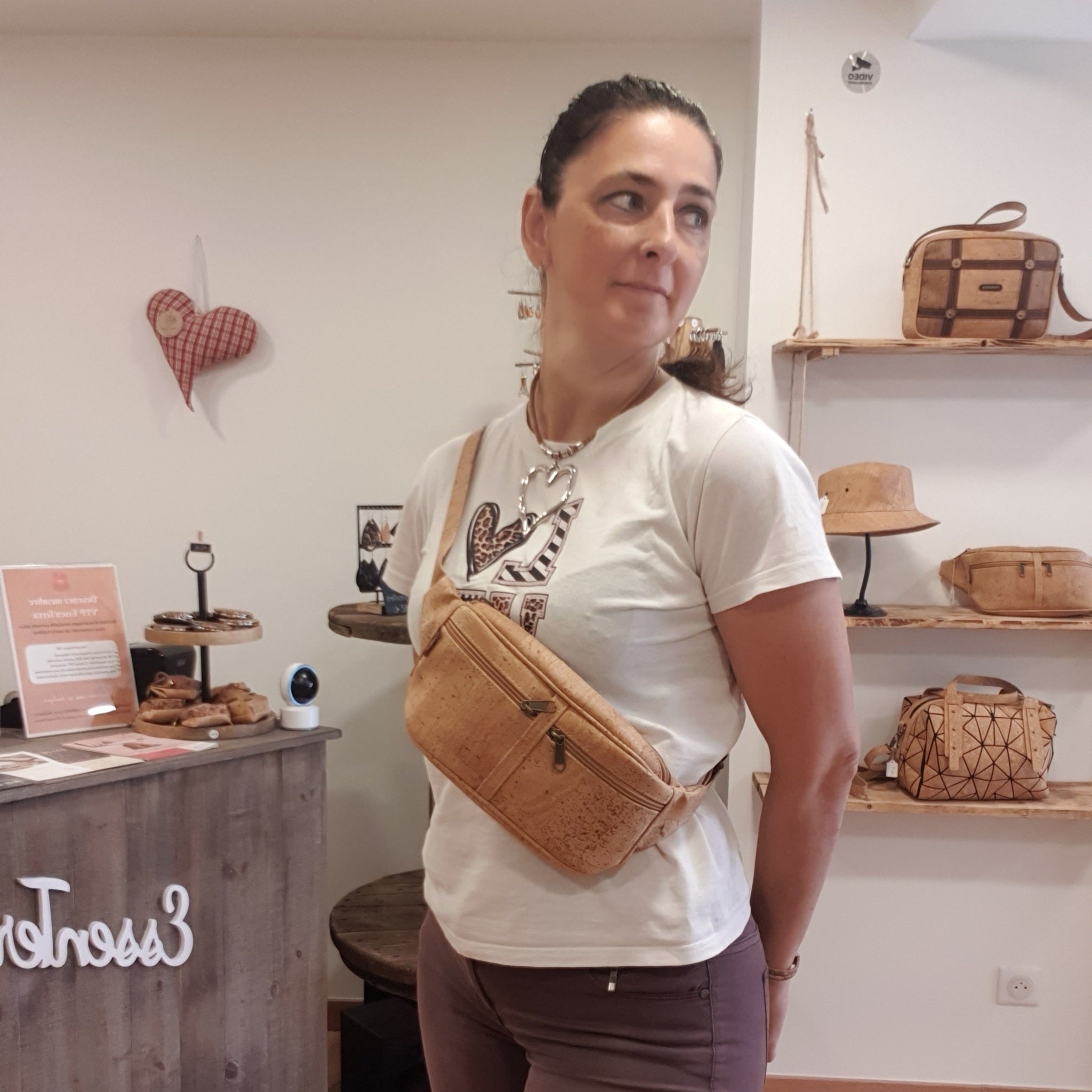 Sac banane en liège Hugo EssenTerra