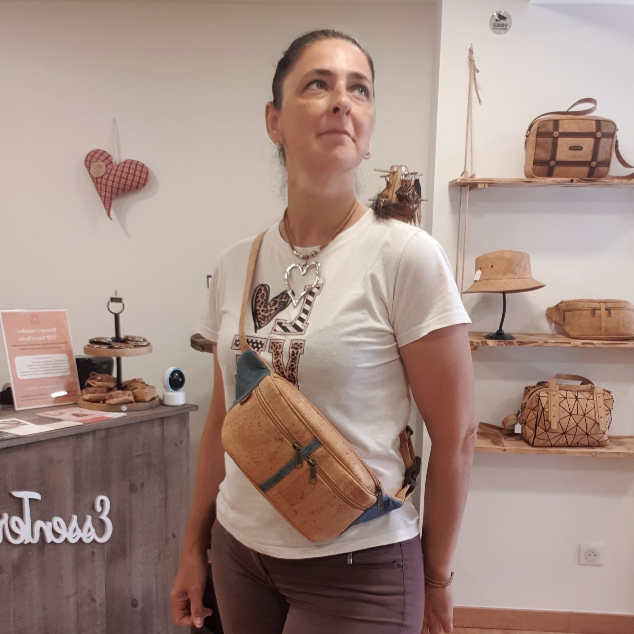 Sac banane en liège Hugo EssenTerra