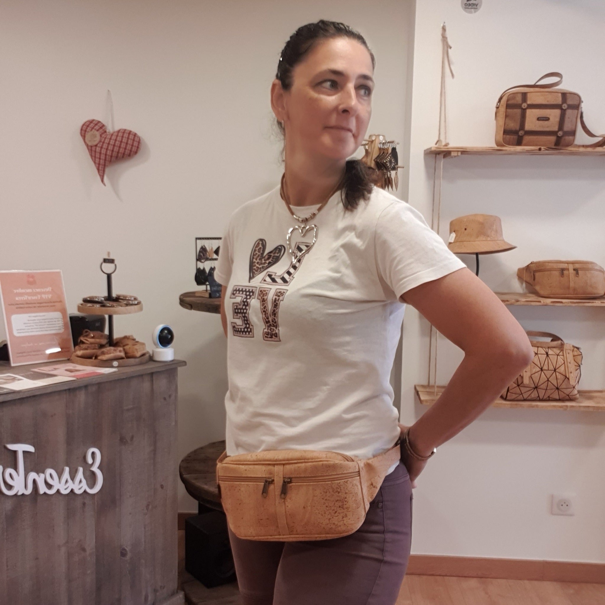 Sac banane en liège Hugo EssenTerra