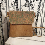 Sac bandoulilère liège portugais - haguenau - vue de devant