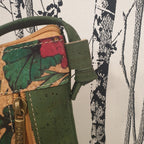 Zoom sur attache bandoulière sac floralie - alsace