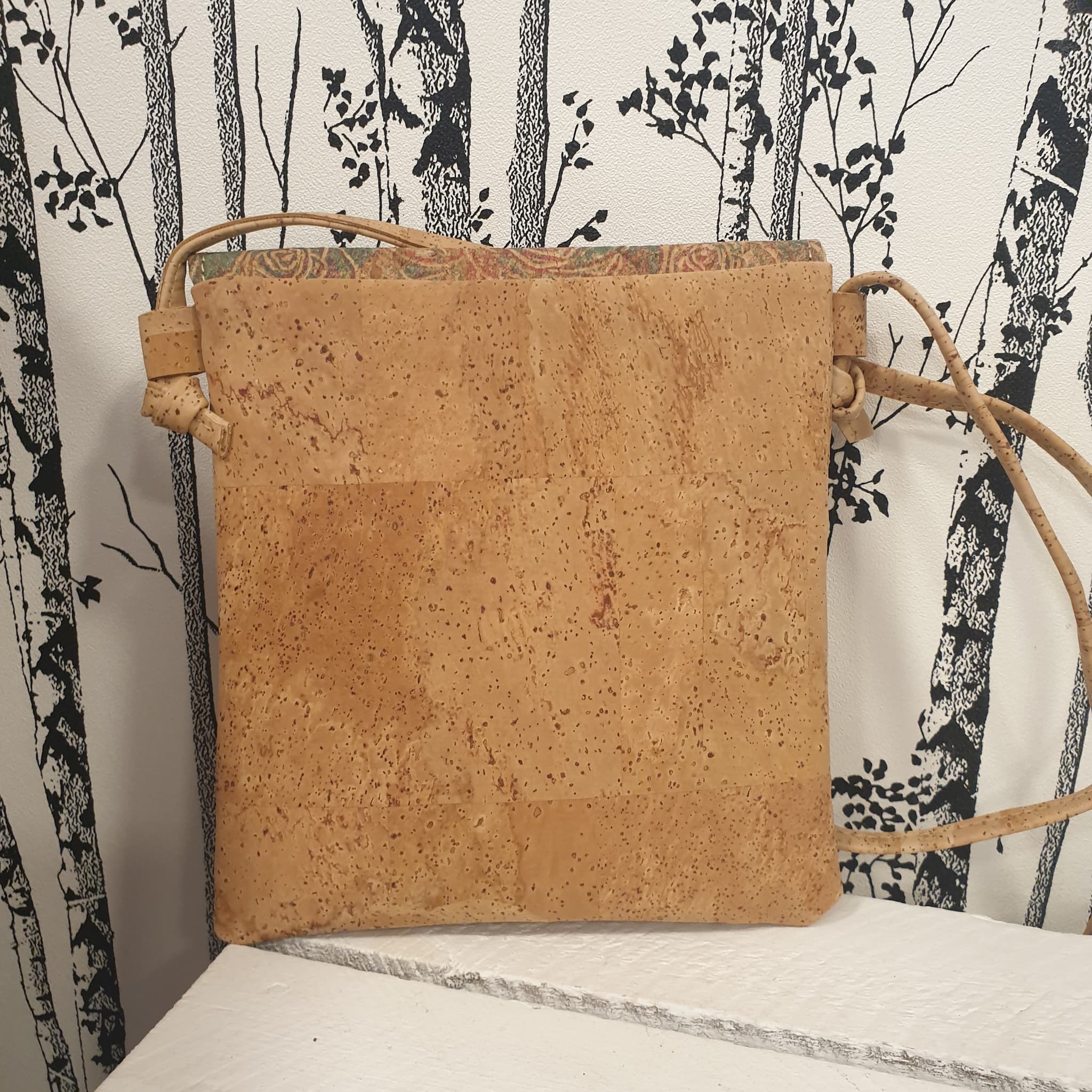 Sac en liège naturel - vue de derrière