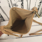 Vue intérieure sac bandoulière liège - made in portugal