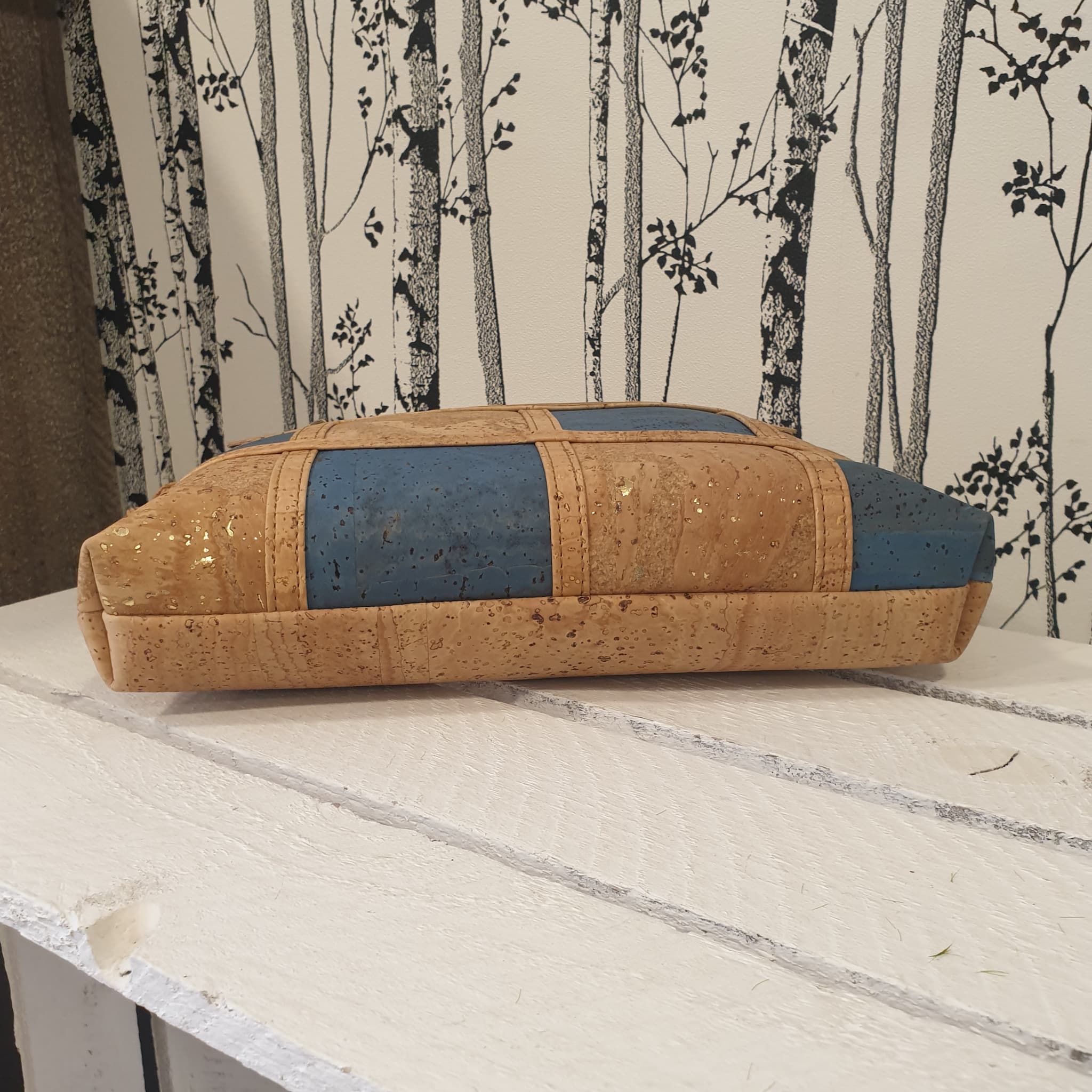 Sac vegan - fabrication artisanale - vue de dessous