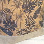 Grand sac cabas en liège Sylvara avec motifs imprimés