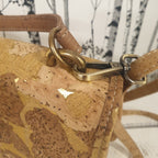 Zoom sur accroche bandoulière et anse