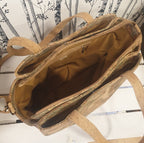 Intérieur du sac Aureva avec compartiment zippé