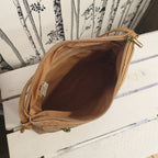 vue intérieure - sac bandoulière - liège