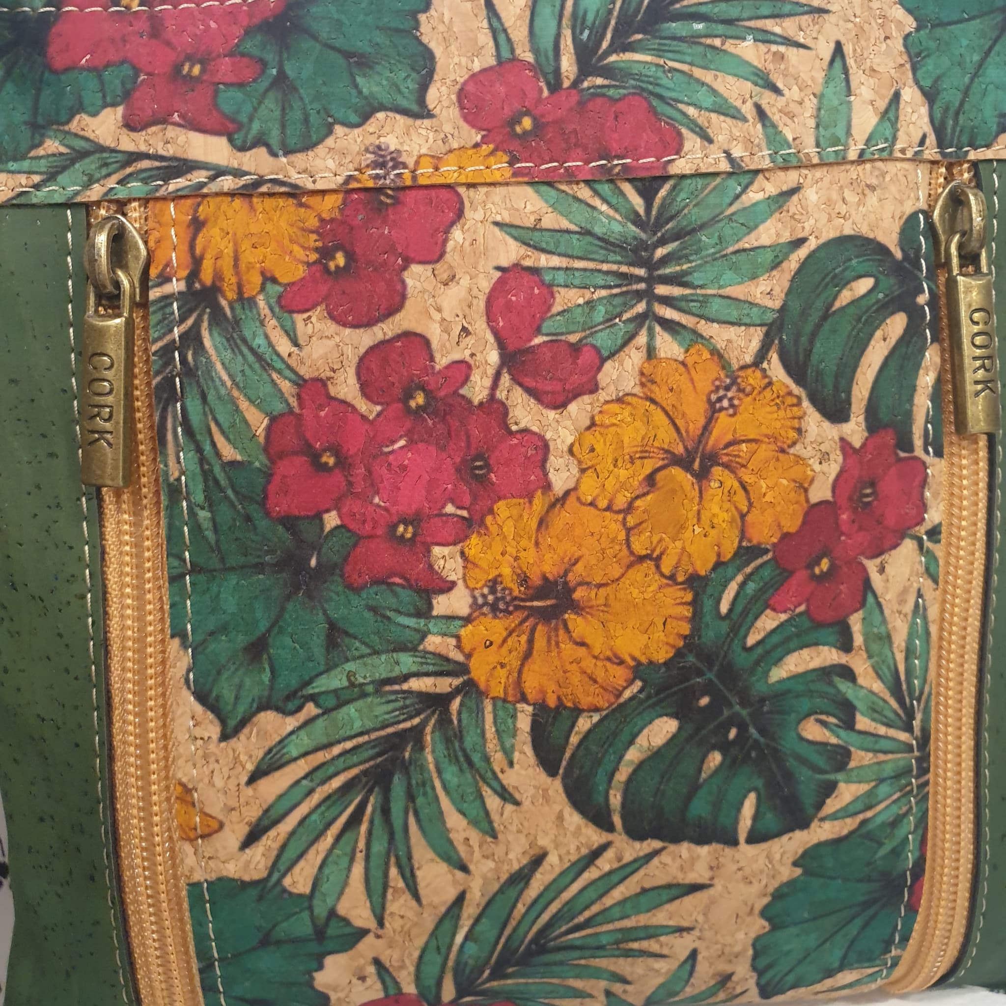 Zoom imprimé fleuri - alsace