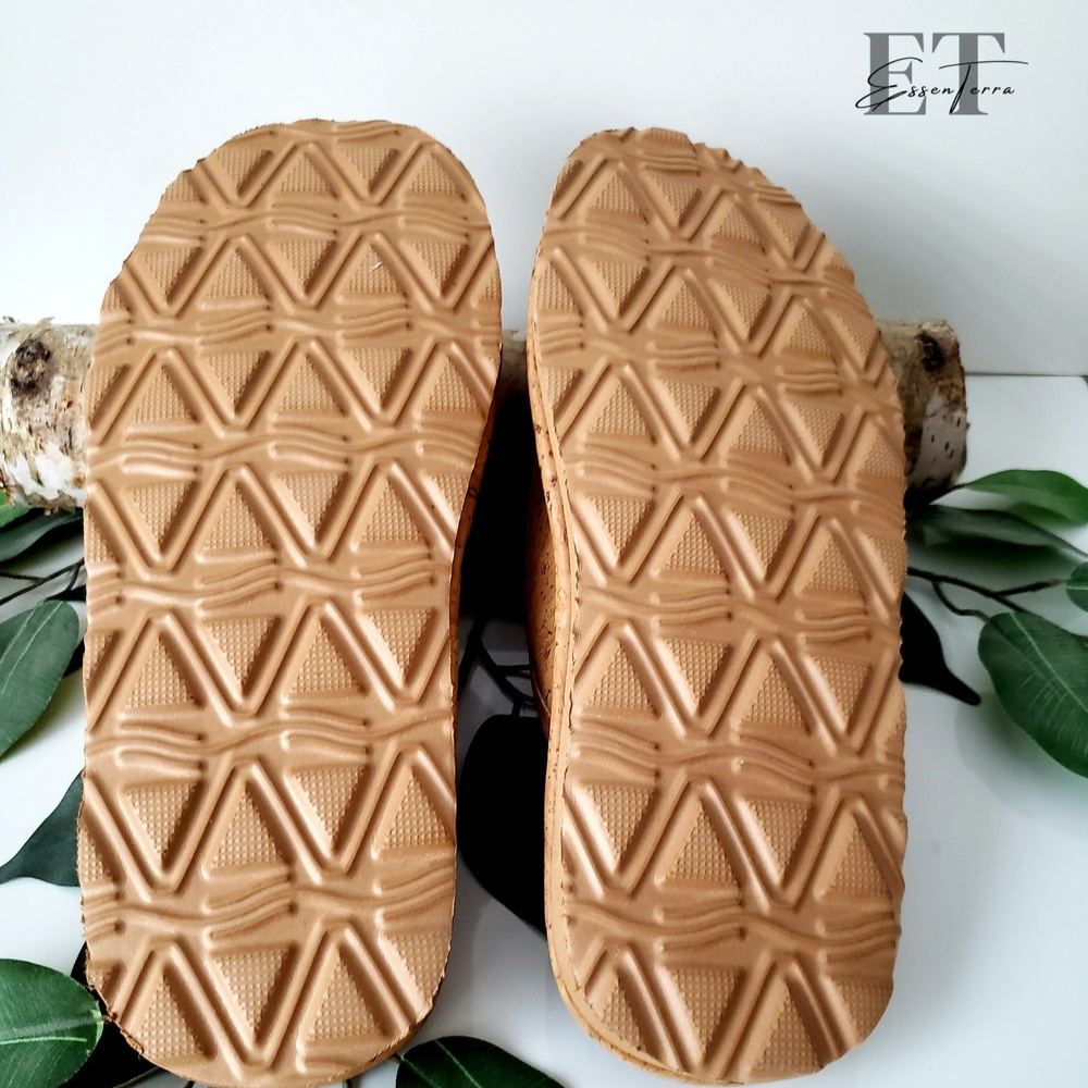 Chaussons en liège Léo