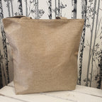 Sac cabas Sylvara en liège naturel et textile tissé - Vue arrière