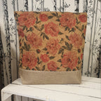 Tote bag fleurie - made in portugal - vue de devant