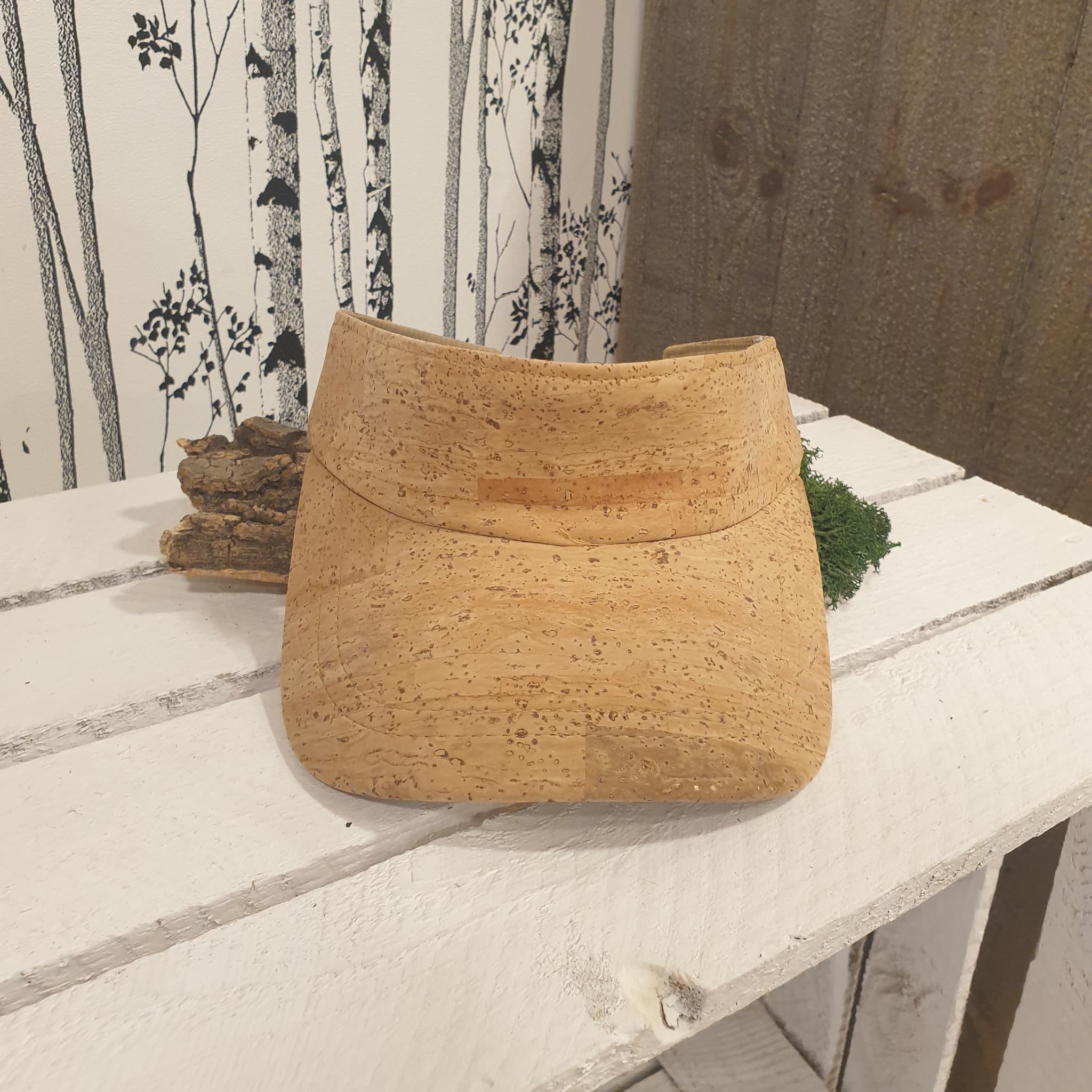 Visière en liège unisexe - haguenau -vue de devant