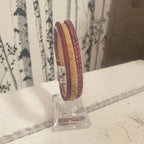 BRACELET EN LIEGE BORDEAUX