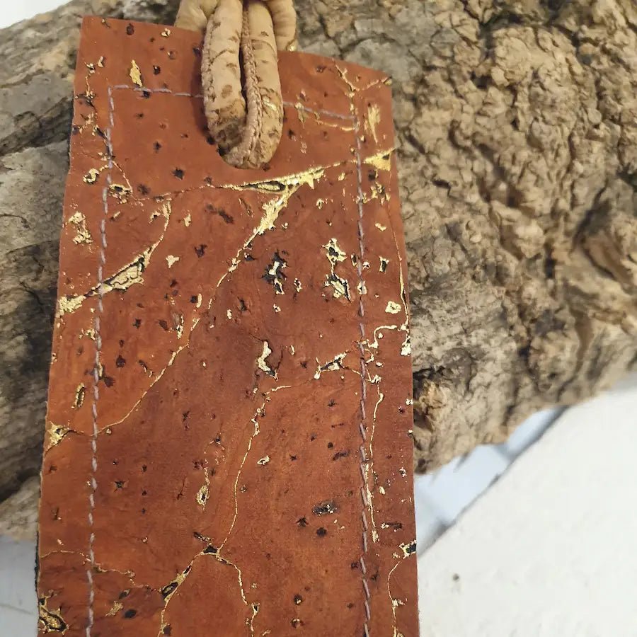 Détail Marque-page écoresponsable en liège