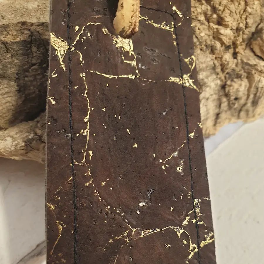 Accessoire de lecture en liège naturel marron 