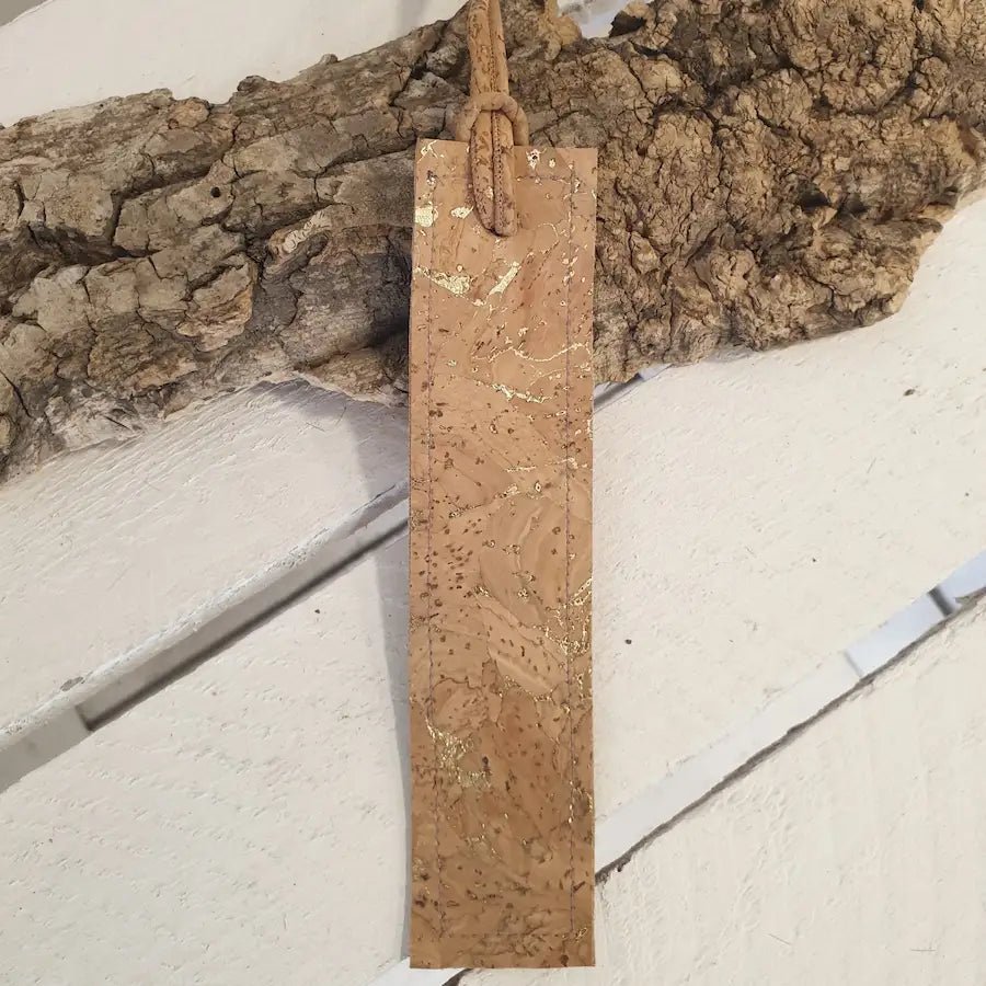 Marque-page en liège naturel fait main