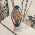 Montre en liège Ludivine avec cadran fond liège