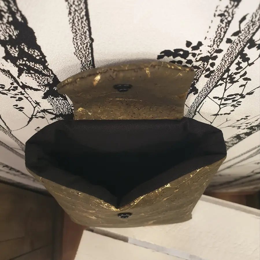 vue interieure pochette à livre en liège 