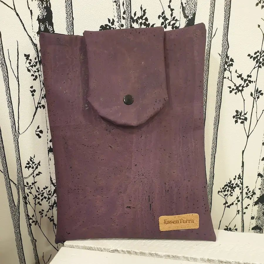 pochette à livres artisanale violetta 