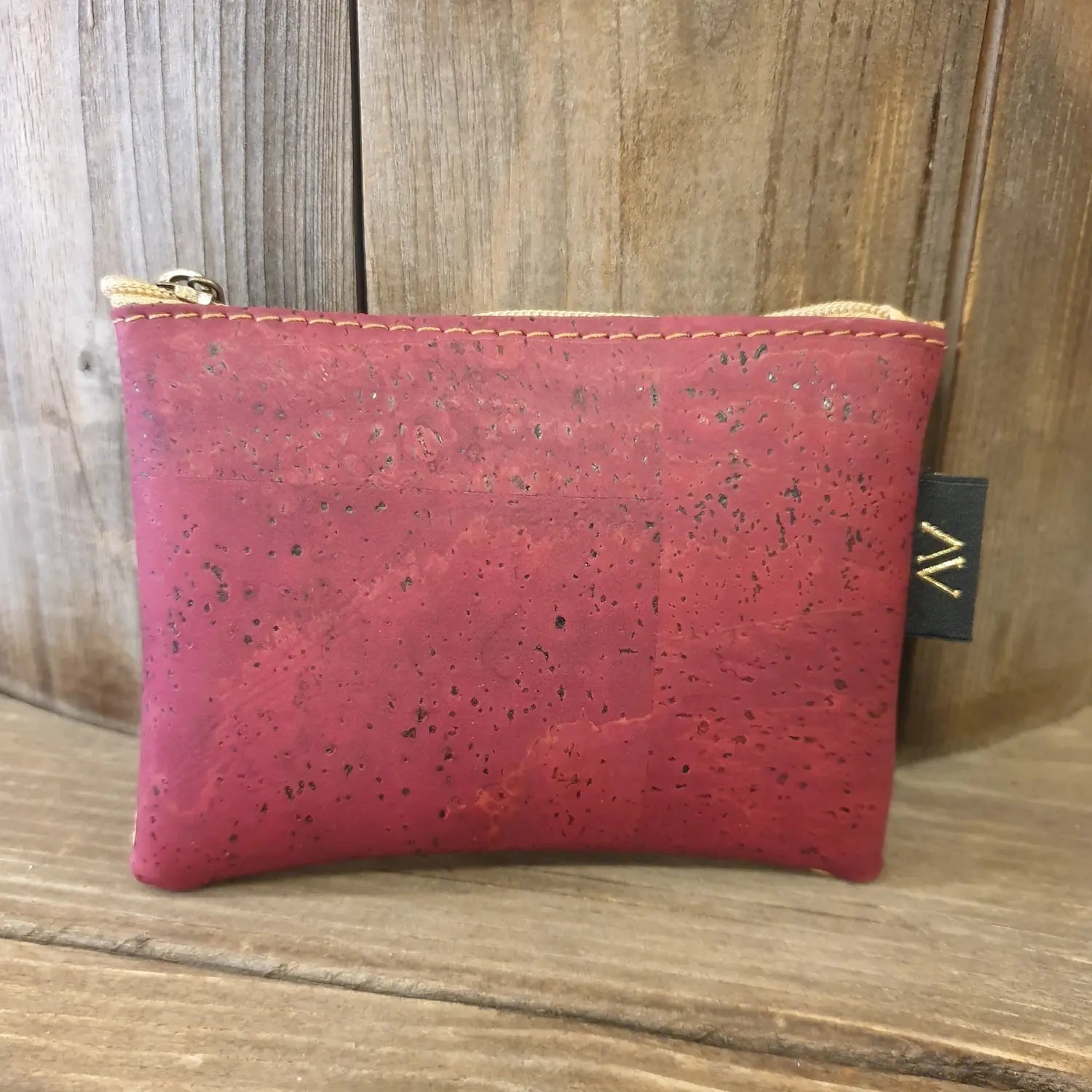 PORTE MONNAIE EN LIEGE BORDEAUX IVAN